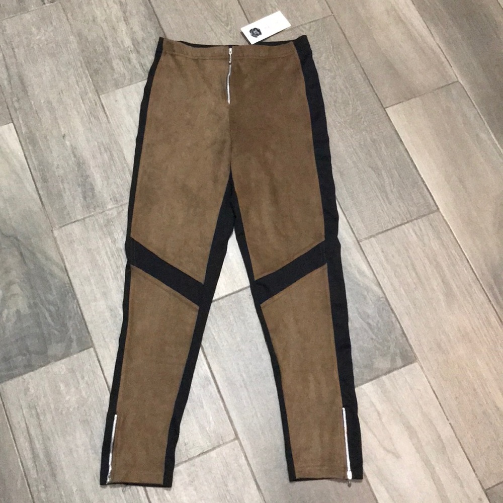 Suede Stretchy Leggings